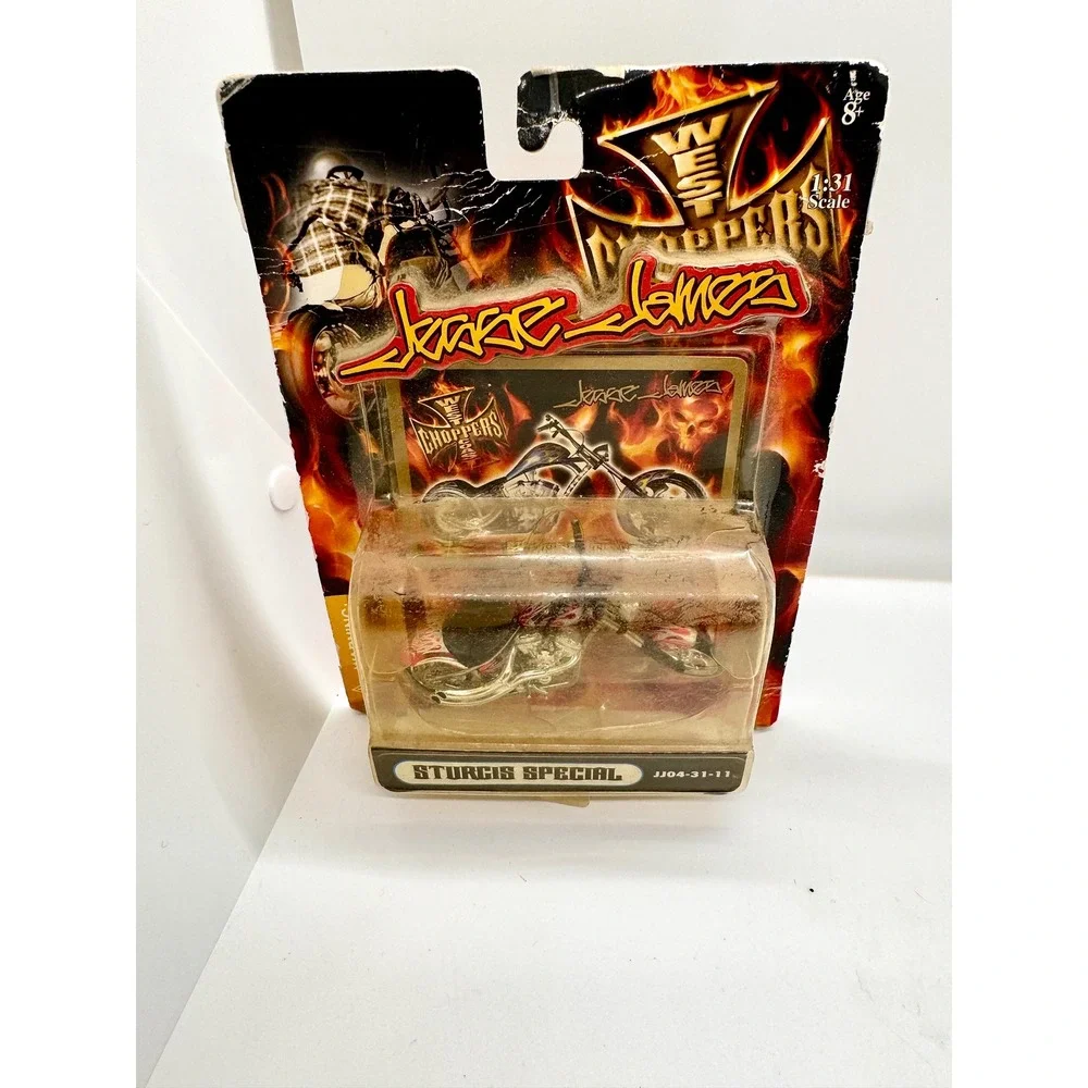 West Coast Choppers Jesse James Diecast Bikes & Orange County Choppers Mug‎ Set